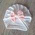 Turban nœud Initiale perle en jersey extensible 10 couleurs